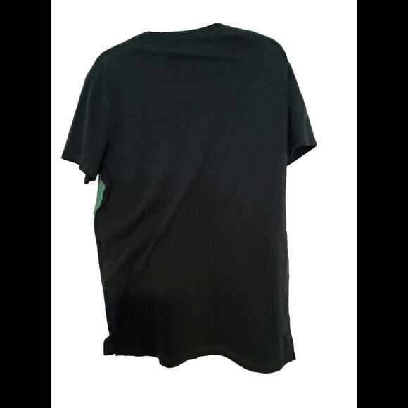 Hollister Men's Graphic Print T-Shirt Blue Green Logo Pocket Small - Picture 4 of 5